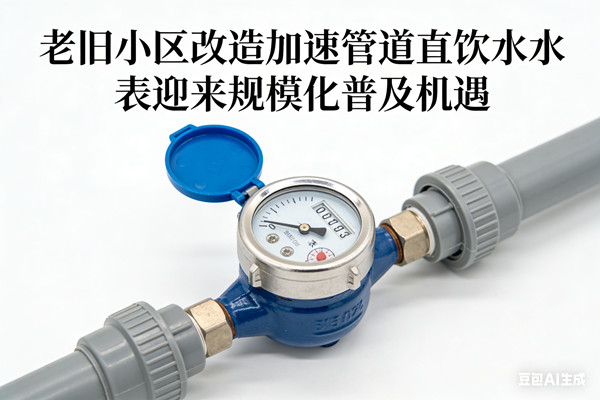 老舊小區改造加速管道直飲水水表迎來規?；占皺C遇